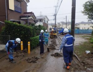 2019年10月14日～19日 台風19号による　市内災害復旧活動風景